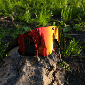 Okulary przeciwsłoneczne OPC All Round MORPHO Matt Black/Red Revo/Yellow Set